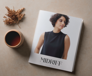 Midriff indie print magazine for women in midlife